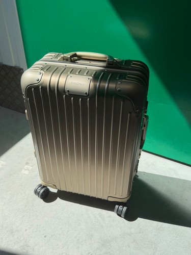 Rimowa original titanium cabin - rimowa,