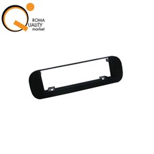 Mascherina Autoradio Fit Fiat Panda 3 Serie da 2012 1 DIN Nero Lucido