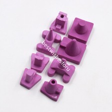 Kit 16 Pz/2 Picchetti Ceramica Laboratorio Odontotecnico Porcellana Forno Vassoio Corone e Ponti