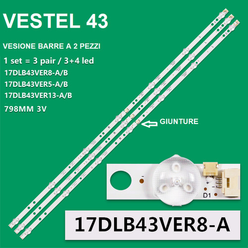 Kit barre strip led tv - kit,