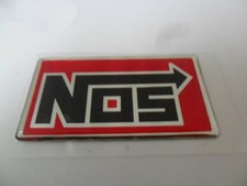 ADESIVO RESINATO 3D LOGO NOS PROTOSSIDO D'AZOTO 3,5 X 6,5 CM