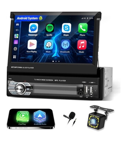 Autoradio din con senza - autoradio, fili