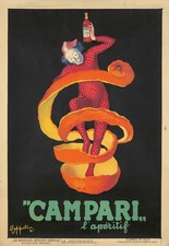 AFFICHE  POSTER    CAMPARI