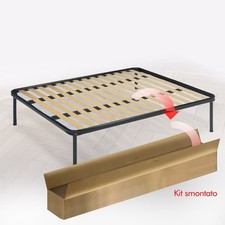 Rete matrimoniale smontata - rete,