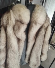 Pelliccia volpe argentata - volpe,