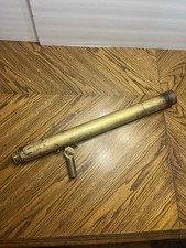 Antico telescopio in ottone