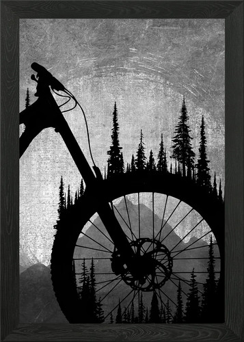 Poster arte parete con - , cornice