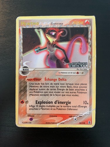 Carte pokémon mewtwo 12 - mewtwo, 12/113