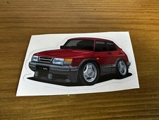 Adesivo auto stile cartone