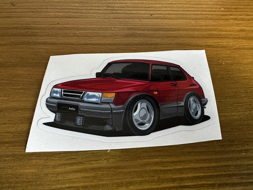 Adesivo auto stile cartone