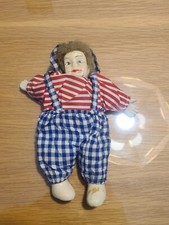 bambola bambolotto vintage Anni 50 Ceramica 20 Cm