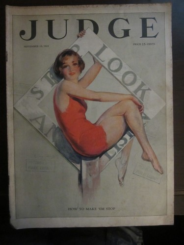 Judge magazine september 1925 - judge,