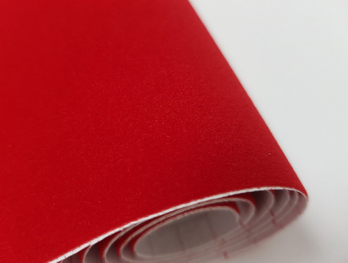 1mx45cm velluto rosso - velluto,