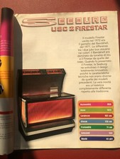 Juke box Depliant/Flyer/Pamphlet  illustr. Fabbri Edit. SEEBURG USC 2 Firestar