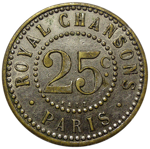 Jeton royal chansons - royal,