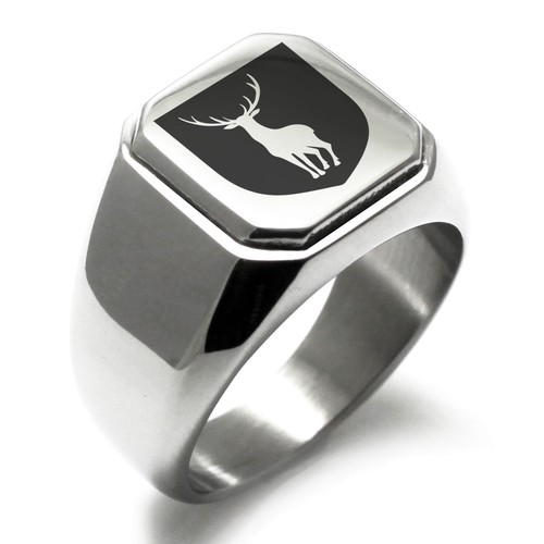 Anello sigillo uomo scudo - sigillo,