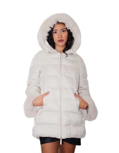 Piumino colore beige eco - colore,