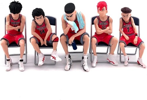 Set action figure slam dunk - figure, 5