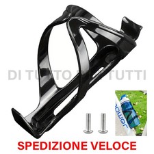 Portaborraccia per bicicletta NERO universale bici mtb Porta Borraccia Corsa