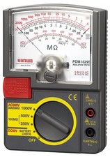 Sanwa Strumentazione Elettrica Ohmmetro PDM1529S 1000V 500V 250V 310g Giappone