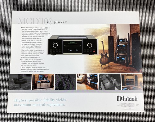 Mcintosh mcd1100 lettore - mcintosh,