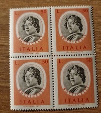 Francobollo Quartina italia