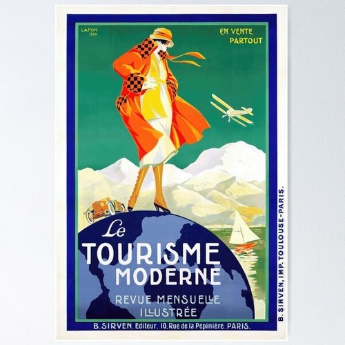 Poster viaggio tourisme - da, le