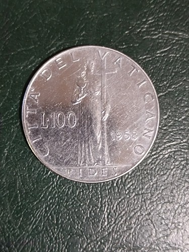 Moneta vaticano 100 lire - moneta,