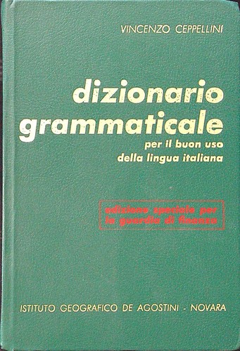 Dizionario grammaticale - dizionario,