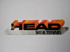 ADESIVO sticker originale vintage HEAD SKI TENNIS sci GRANDE 32 cm