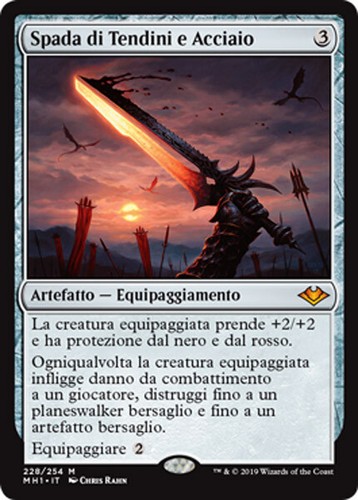 Mtg sword sinew and steel - mtg,