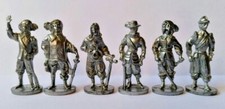 Soldatini Kinder Metallfiguren Serie Moschettieri - 35mm ferro non maculato
