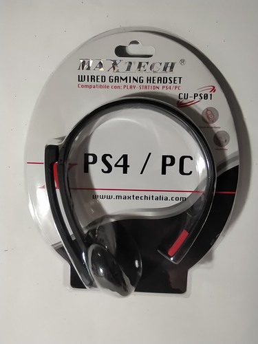 Cuffia ps4 wired gaming - pc,