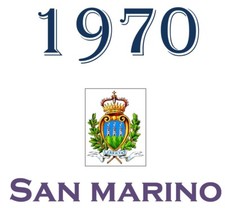 SAN MARINO 1970 Singolo Annata integri MNH ** SPEZZONI