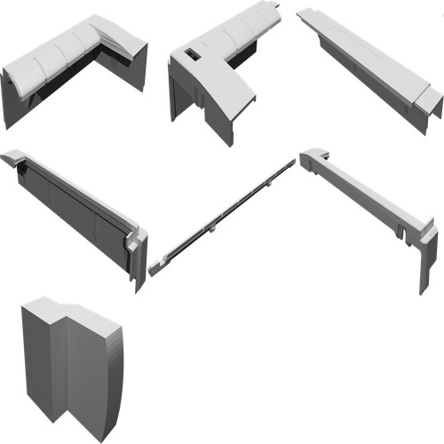 Kit cornice pulsante per - e,