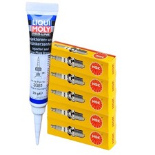5 candele NGK + grasso LIQUI MOLY per APRILIA RSV BETA RR BIMOTA DB TESI BMW