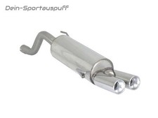 Ragazzon Scarico Sportivo Fiat Grande Punto/Punto Evo 199 Abarth 2x80mm Rolled