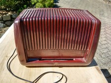 Vecchia radio philips in bachelite vintage Non Testata Tipo AL4702H