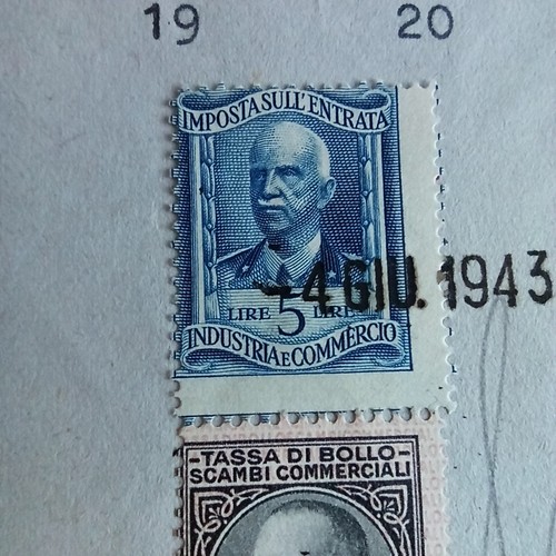 1942 varietà marca - 1942, bollo