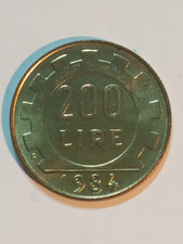 Moneta Repubblica Italiana 200