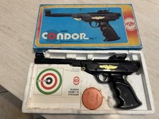 Pistola Giocattolo Condor Villa Giocattoli calibro 7 anni 80 in box collezione