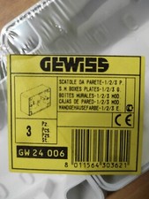GEWISS GW24006 SCATOLA A 3