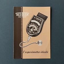 Esposimetro BERTRAM, Amateur - Pieghevole promozionale vintage - S.D. anni ’50 ?