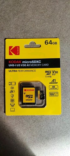 Micro 64gb kodak ultra - micro, hd