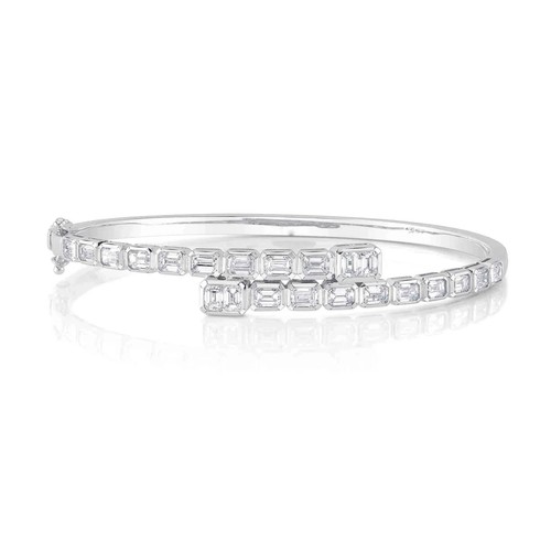 14k oro bianco - 14k, taglio