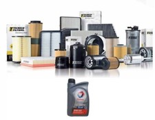 KIT TAGLIANDO PEUGEOT 308 1.6 HDI 110CV 80KW DAL 09/2007 + OLIO TOTAL INEO 5W30