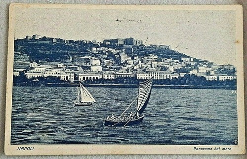 Antica cartolina napoli - ,