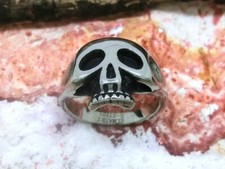 Anello piccolo teschio acciaio