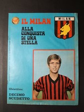 Rivista calcio Il Milan alla conquista di una stella decimo scudetto