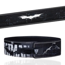 Cinghia Leva MT 10mm Pelle per Sollevamento Pesi Powerlifting Forza Allenamento Palestra